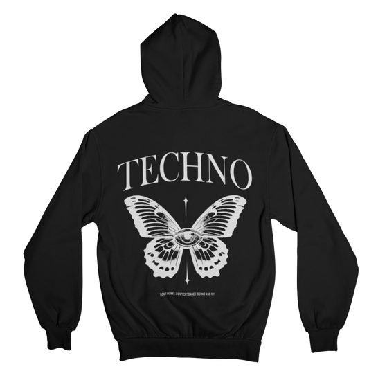 Butterfly - Backpatch Hoodie Unisex