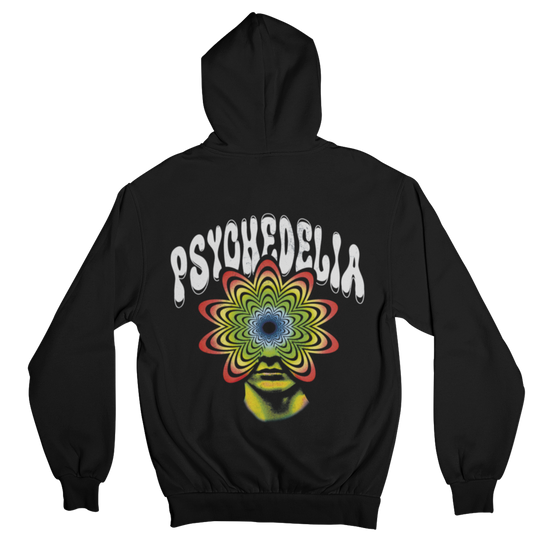 Psychedelia - Backpatch Hoodie Unisex